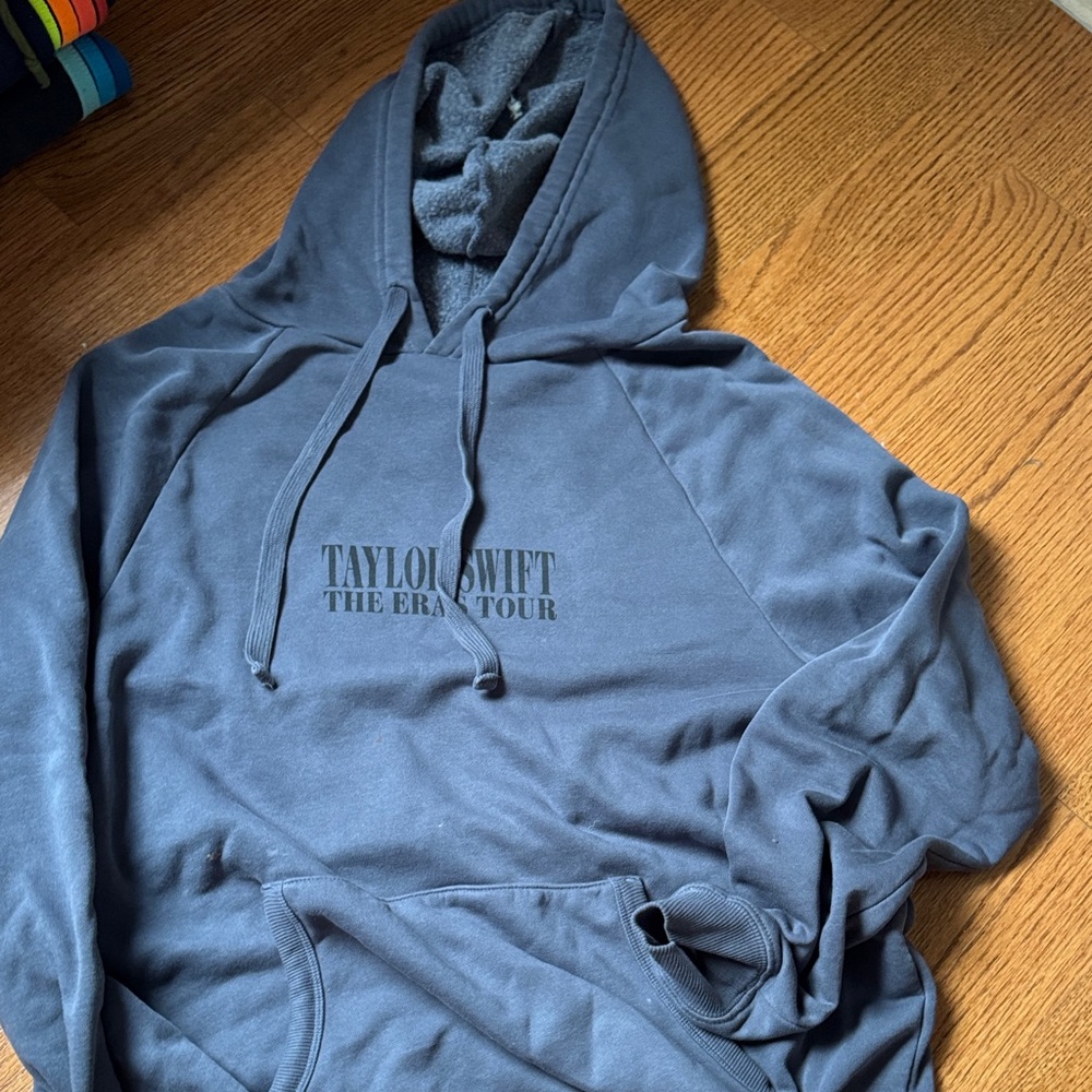 Taylor Swift Eras tour blue hoodie